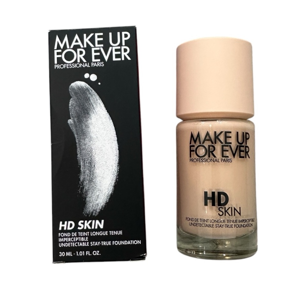 Make Up For Ever HD SKIN Waterproof Natural Matte Foundation, Color 1R02 (R210)